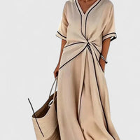 Elegantes Damenkleid Regular Fit Sommer Freizeit