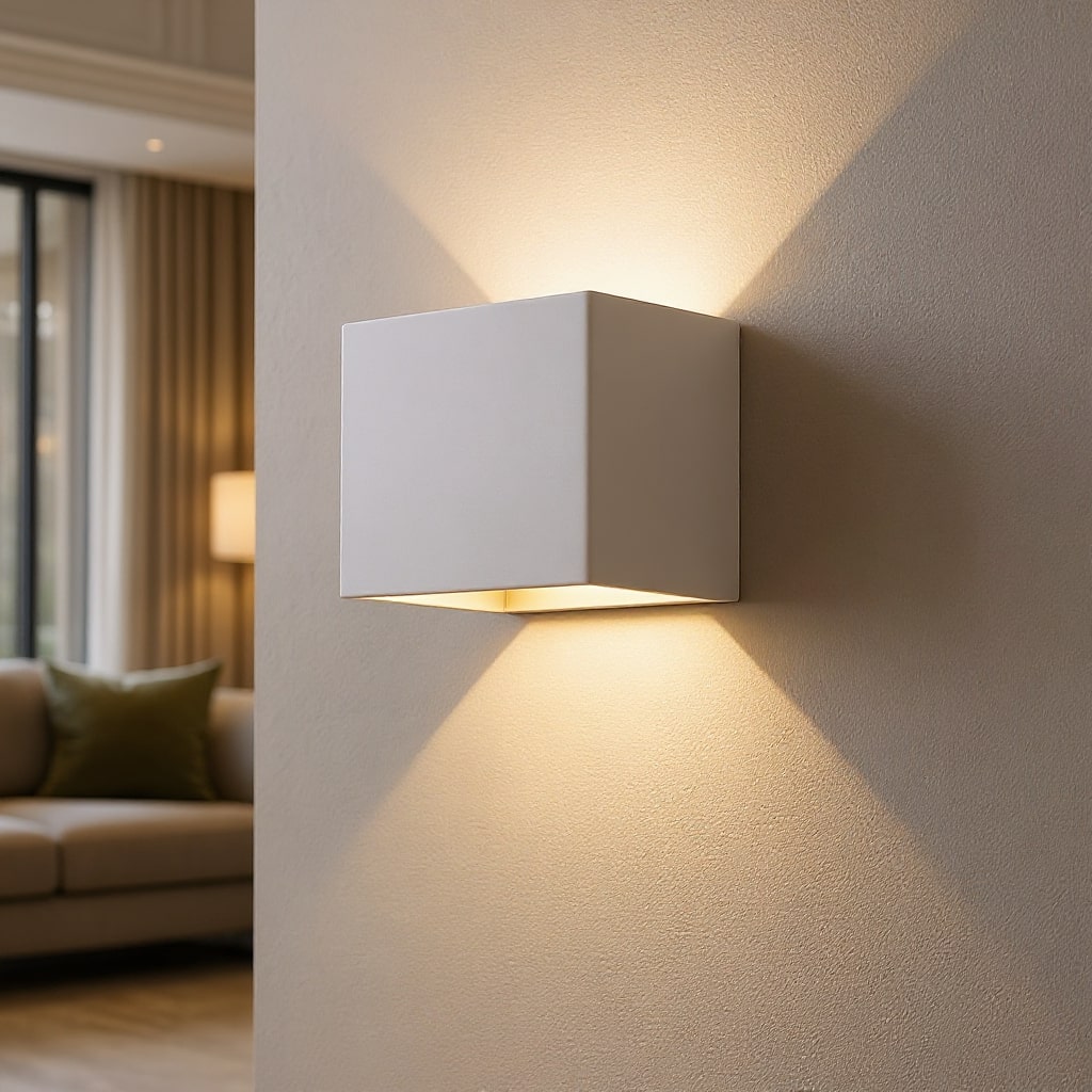 Kabellose LED Wandleuchte Minimalistisch für Innen und Außenbereich