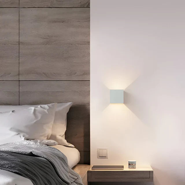 Kabellose LED Wandleuchte Minimalistisch für Innen und Außenbereich
