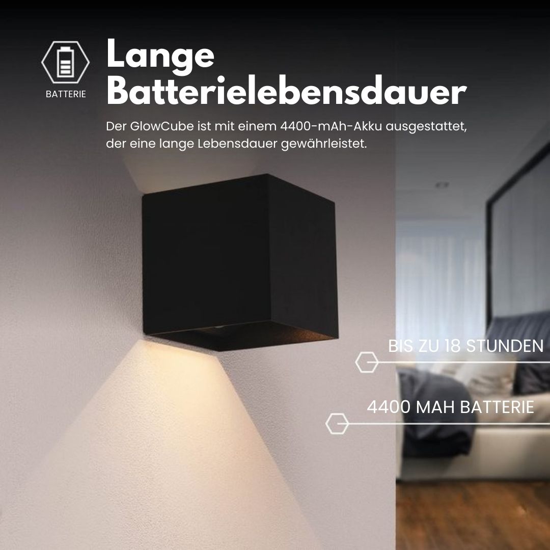 Kabellose LED Wandleuchte Minimalistisch für Innen und Außenbereich
