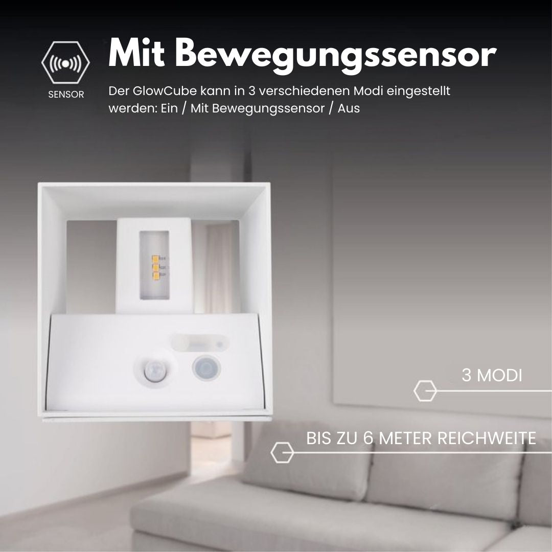 Kabellose LED Wandleuchte Minimalistisch für Innen und Außenbereich