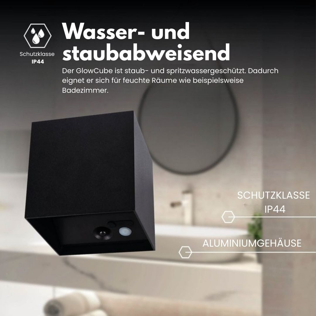 Kabellose LED Wandleuchte Minimalistisch für Innen und Außenbereich