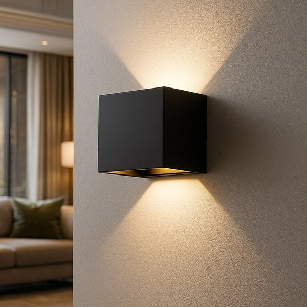 Kabellose LED Wandleuchte Minimalistisch für Innen und Außenbereich