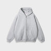 Ava I Damen Herren Unisex Oversized Cardigan mit Reißverschluss Casual Freizeit