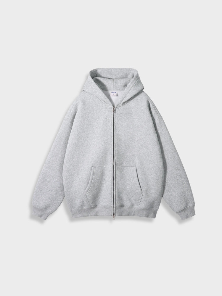 Ava I Damen Herren Unisex Oversized Cardigan mit Reißverschluss Casual Freizeit