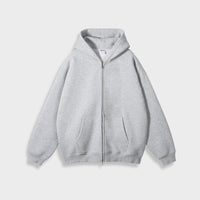 Ava I Damen Herren Unisex Oversized Cardigan mit Reißverschluss Casual Freizeit