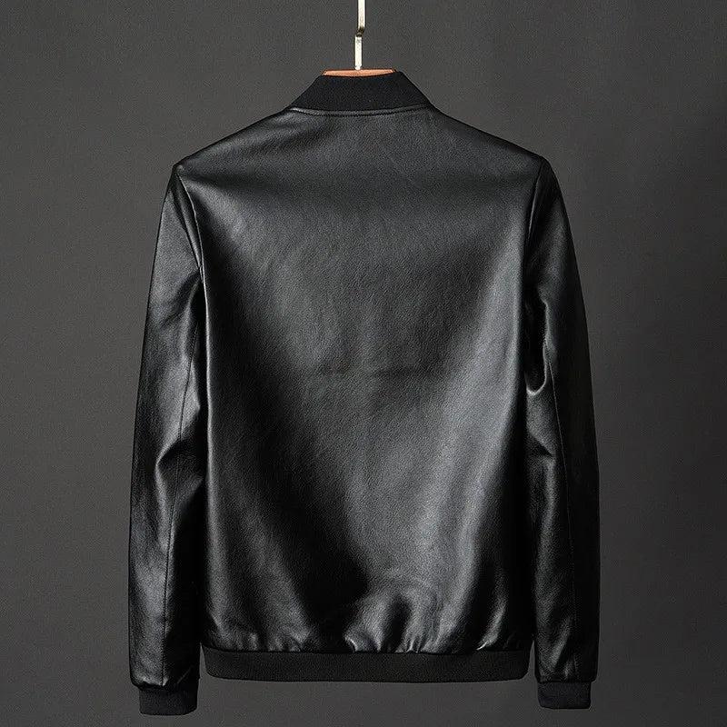 Herrenjacke Regular Fit mit Stehkragen und Reißverschlusstaschen Freizeit