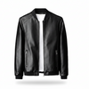Herrenjacke Regular Fit mit Stehkragen und Reißverschlusstaschen Freizeit