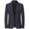 Herren Sakko Slim Fit Business mit Reverskragen und aufgesetzten Taschen