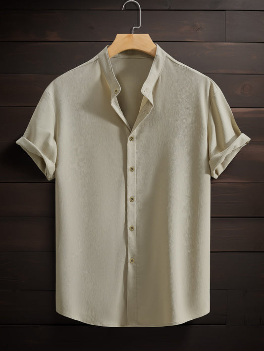 Herren Shirt | Kurze Ärmel & Atmungsaktiv | Für Sommer & Urlaub | Lässiges Design