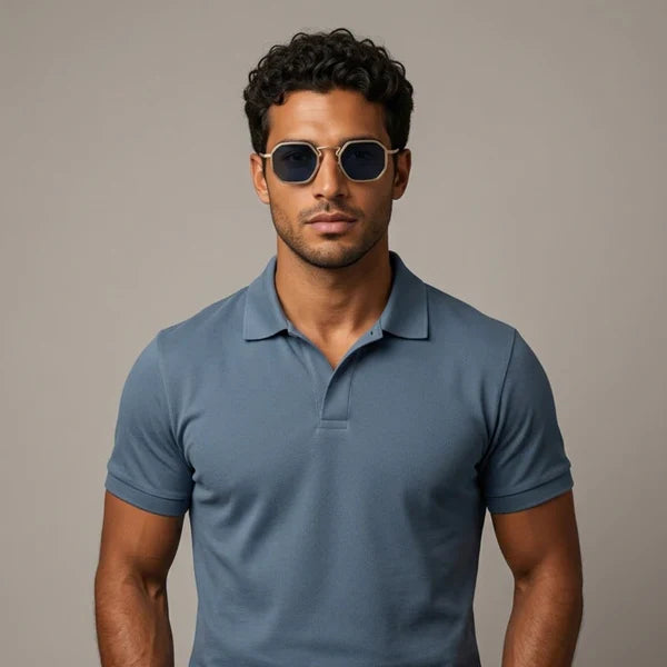 Sonnenbrille Herren Geometrisch Vollrand Freizeit