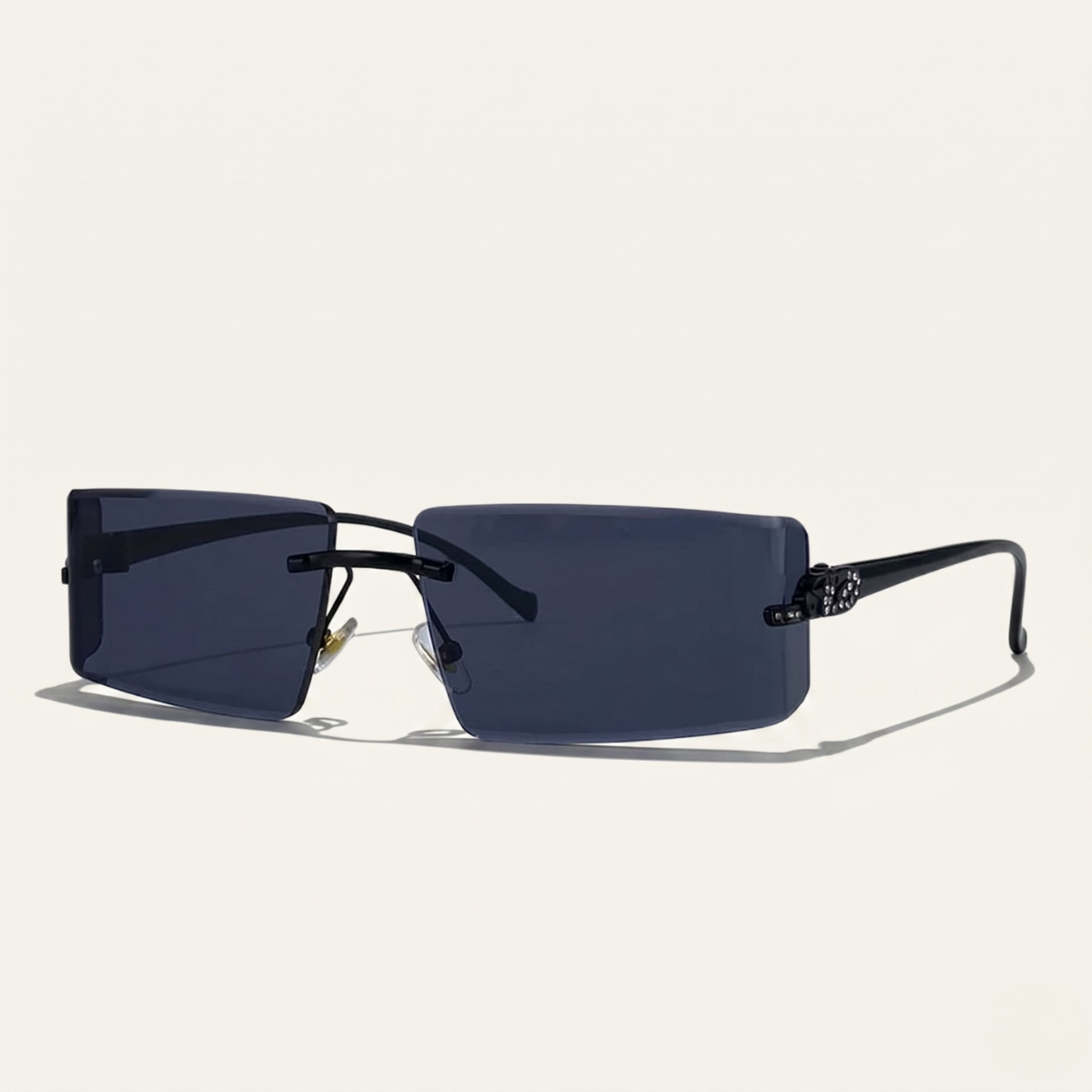 Herren Sonnenbrille rechteckig verstellbar Freizeit
