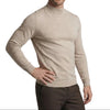 Herrenpullover Regular Fit mit Stehkragen und langen Ärmeln Freizeit