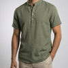 Herren Poloshirt V Ausschnitt Kurzarm