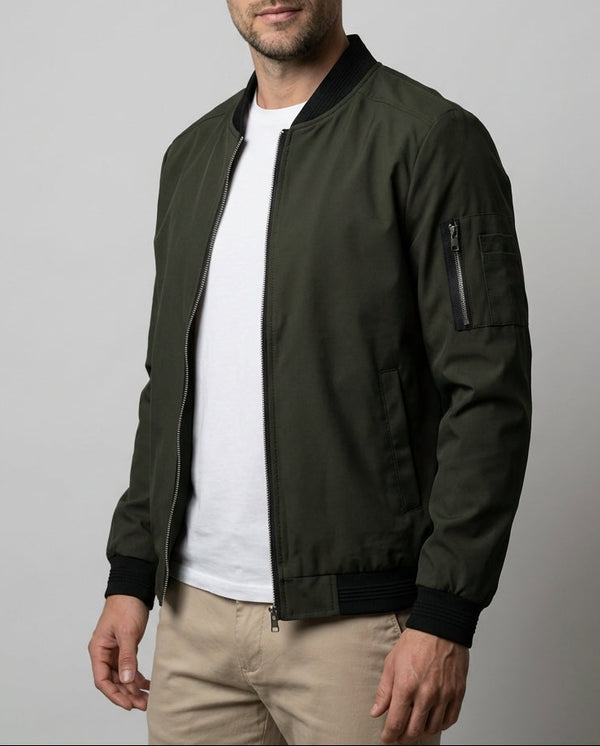 Leichte Sommerjacke Herren – Stilvoll & Elegant | Herrenjacke Sommer Bequeme Passform, Alltag & Freizeit