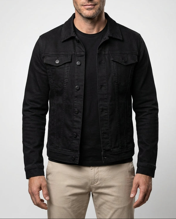 Noah | Herren Jeansjacke aus 100% Baumwolle mit Klassischem Design | Vielseitig für Casual-Looks