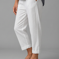 Damen Sommerhose Relaxed Fit Freizeit Leicht