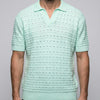 Herren Poloshirt Neon Akzente Kurzarm Baumwolle