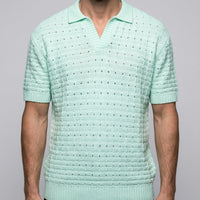 Herren Poloshirt Neon Akzente Kurzarm Baumwolle