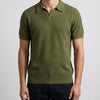 Poloshirt Herren Waffelkragen Baumwolle Kurzarm Sommer