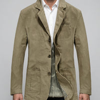 Blazer Herren Frühling Sommer Leicht Business Casual