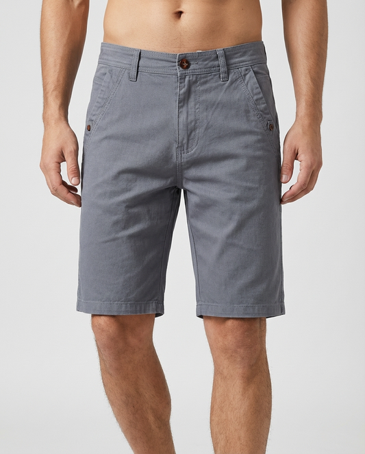 Chino Shorts Herren Frühling Sommer Klassischer Schnitt