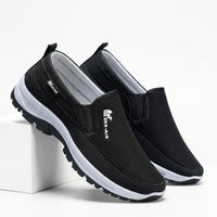 Komfort Sneaker Herren | Atmungsaktive Slip-Ons mit Weicher Sohle | Ideal für Alltag und Freizeit