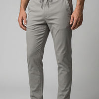 Slim Fit Hose Herren Sommer Elastischer Bund Kordelzug