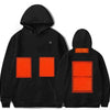 Hoodie Herren & Damen Beheizbar I Thermo Outdoor Freizeit