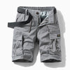 Herren Cargo Geradem Schnitt Kurze Hosen
