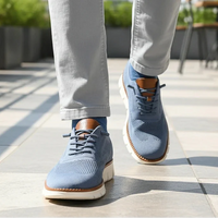 Leichte Strick-Sneaker Herren Regular Fit Freizeit
