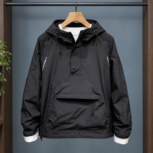 Pulloverjacke Herren Oversize Casual Freizeit
