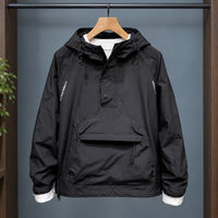 Pulloverjacke Herren Oversize Casual Freizeit