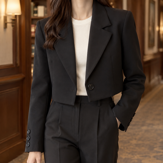 Damen Slim Fit Blazer Business Elegant Tailored