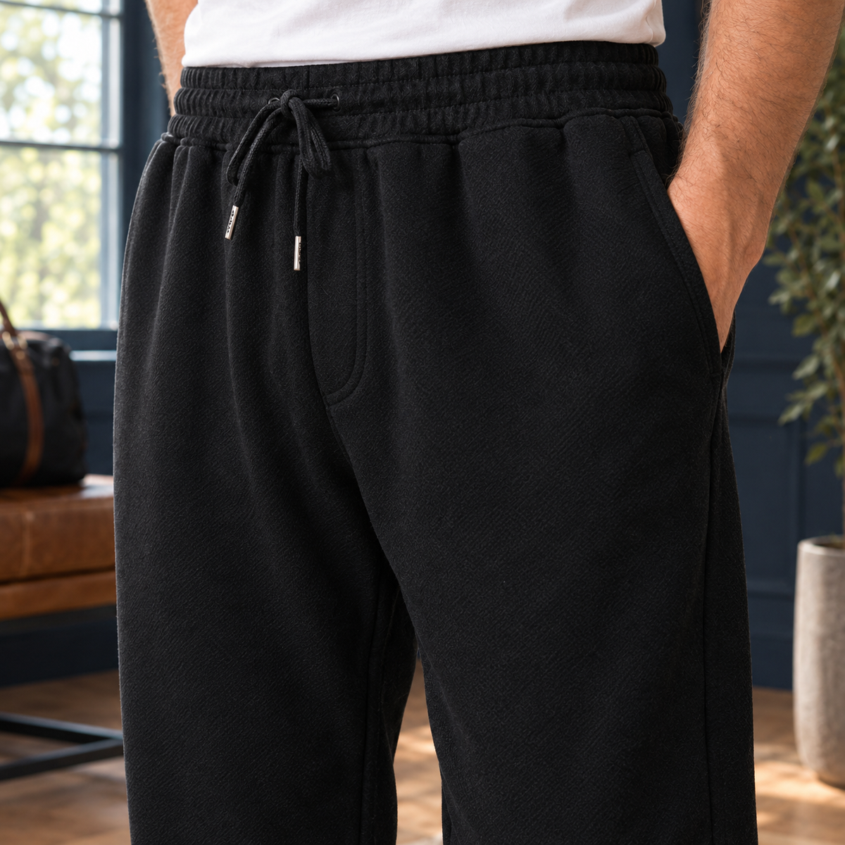 Max - Joggerhose Herren Relaxed Fit Freizeit bequem