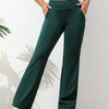 Damen Sporthose Slim Fit Ausgestellt Freizeit Einfarbig