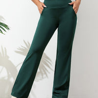 Damen Sporthose Slim Fit Ausgestellt Freizeit Einfarbig