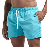 Schnelltrocknende Badeshorts Herren Regular Fit Freizeit