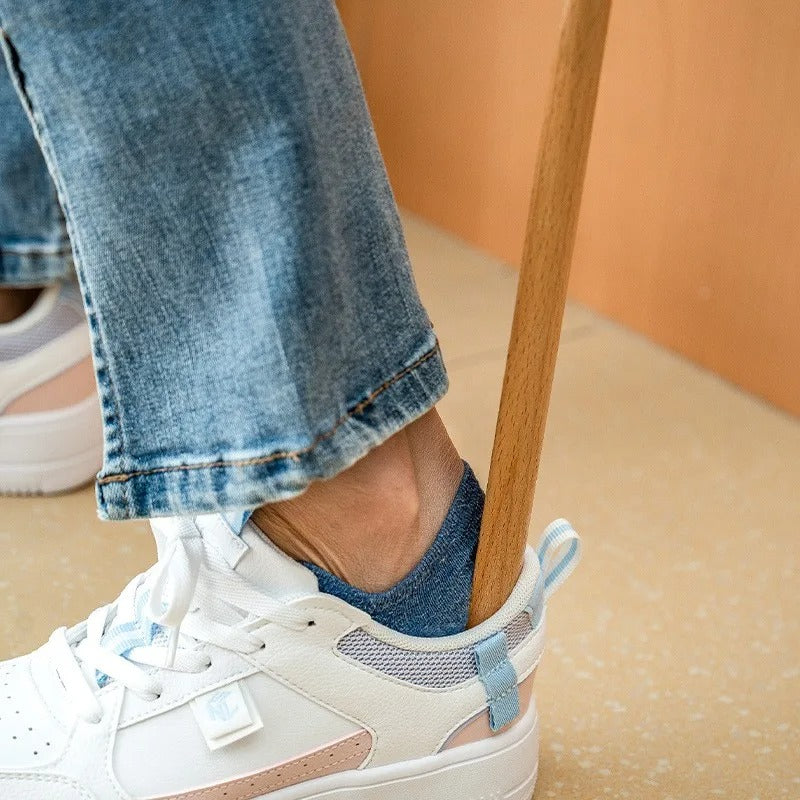 Extra-langer Schuhanzieher Damen und Herren Alltag Ergonomisch