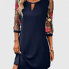 Elegantes Sommerkleid Damen Regular Fit Festlich