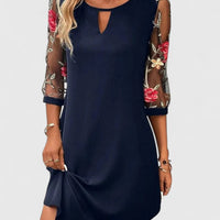 Elegantes Sommerkleid Damen Regular Fit Festlich