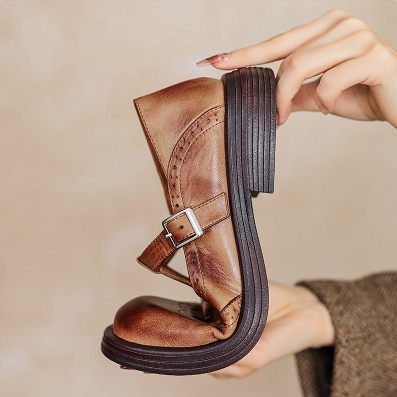 Damen Mary Jane Ballerinas Klassisch Freizeit Komfort
