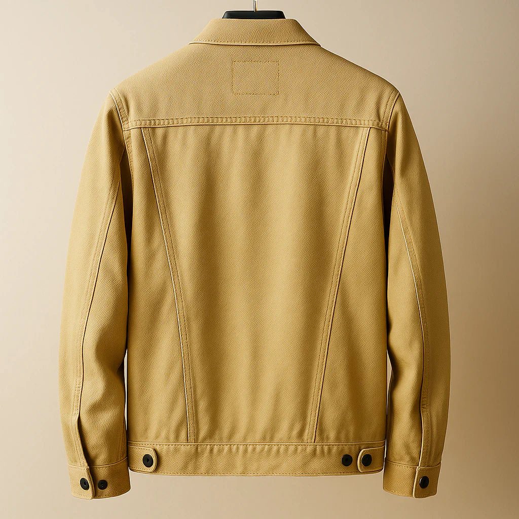 Jeansjacke Herren Regular Fit Freizeit Klassisch