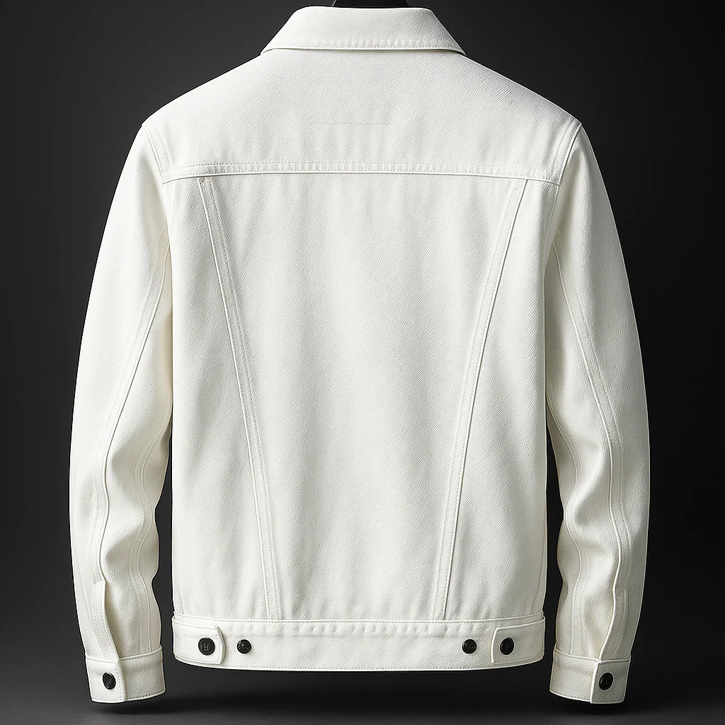 Jeansjacke Herren Regular Fit Freizeit Klassisch