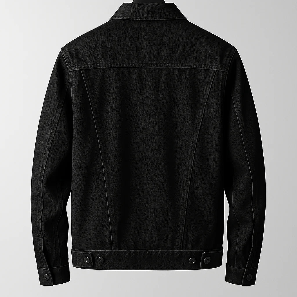 Jeansjacke Herren Regular Fit Freizeit Klassisch