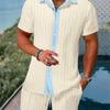 Marshall | Zweiteiler Herren Relaxed Fit Sommer Freizeit