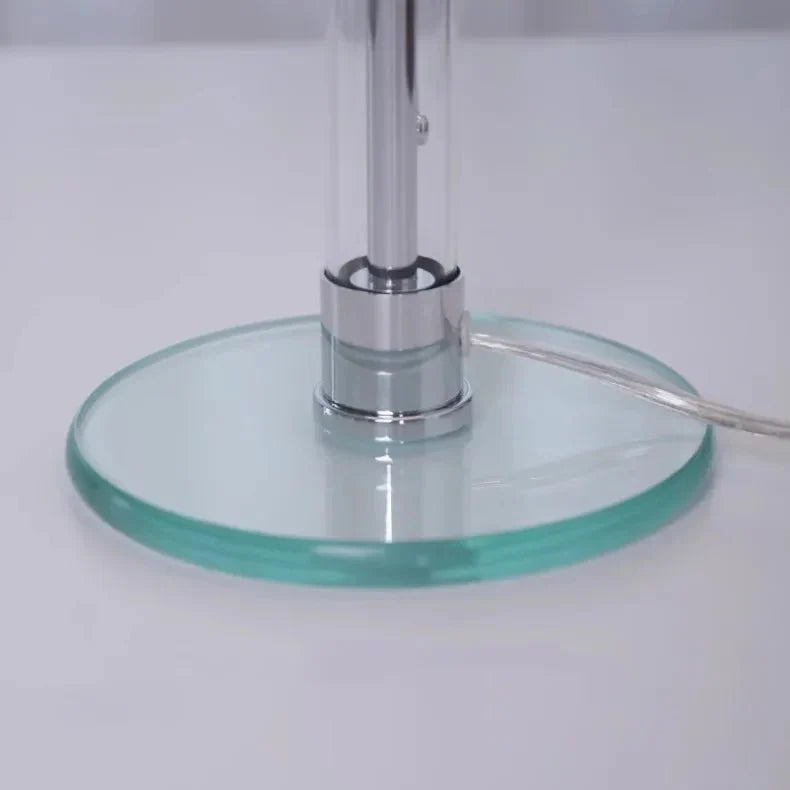 Tischlampe Glas Bauhaus Stil Wohnzimmer Minimalistisch