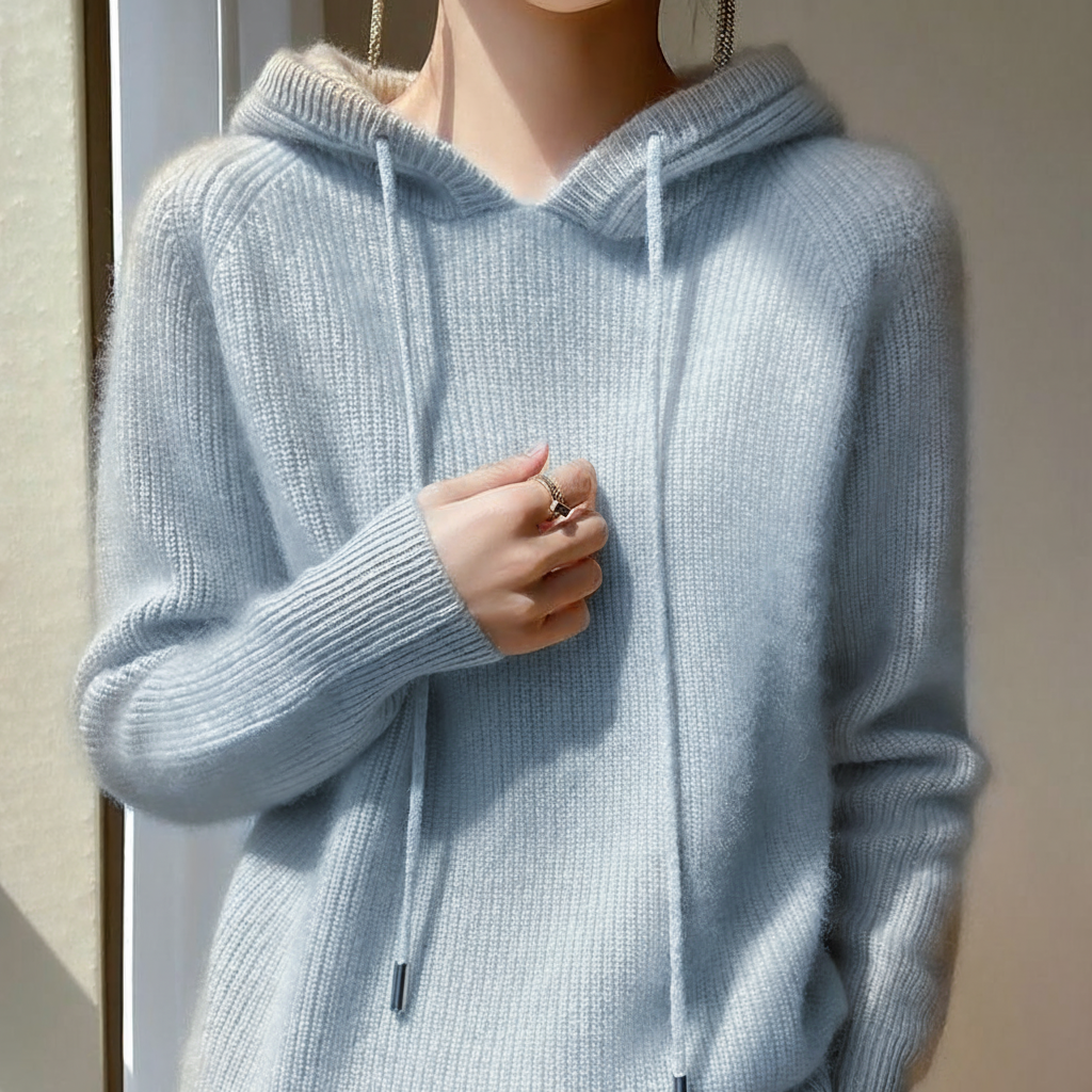 Damen Hoodie Regular Fit Freizeit Wolkenweich