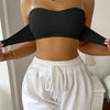 Naomi | Sportlicher nahtloser rutschfester Bandeau-BH