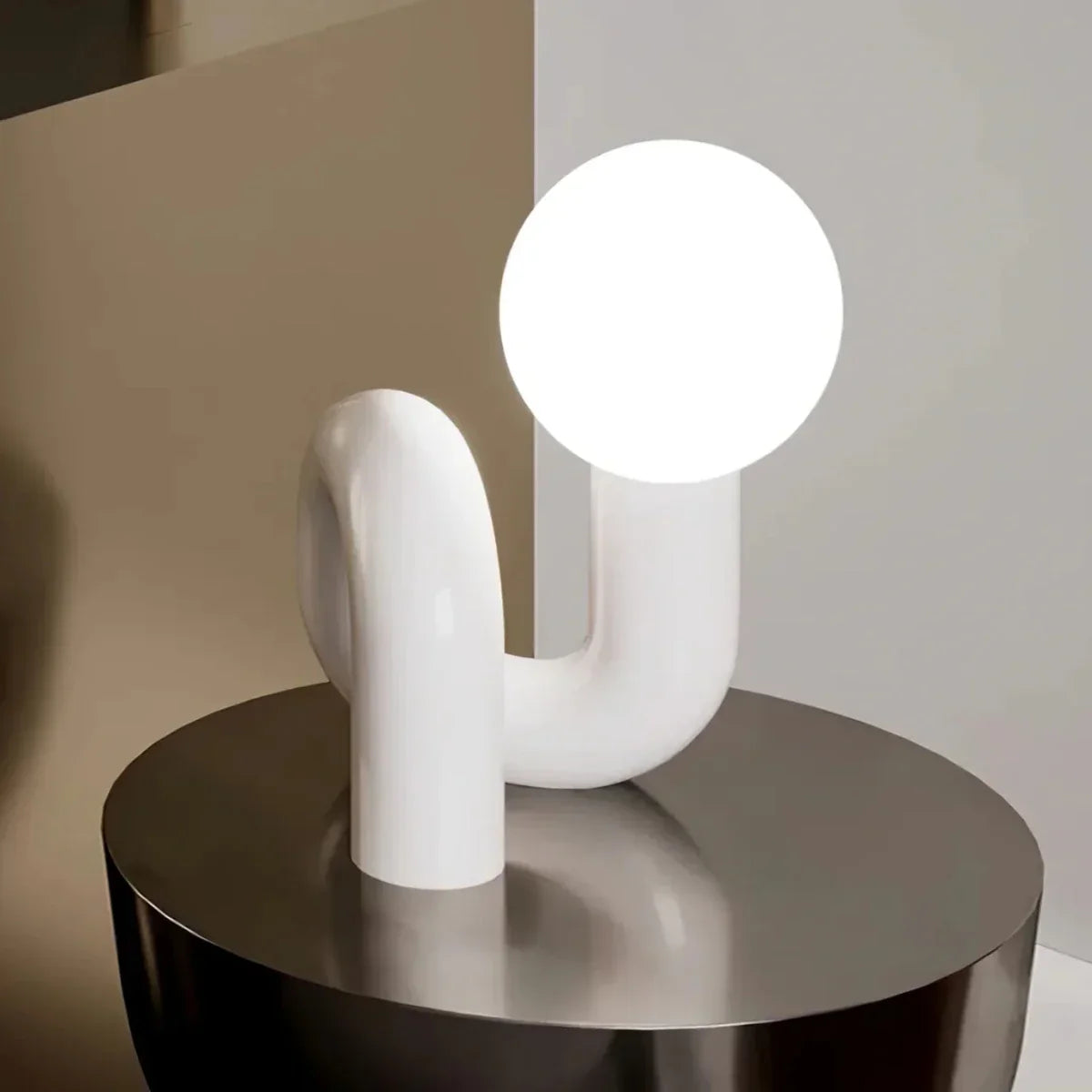 Tischlampe Skulptural Modern Wohnzimmer Ambientebeleuchtung